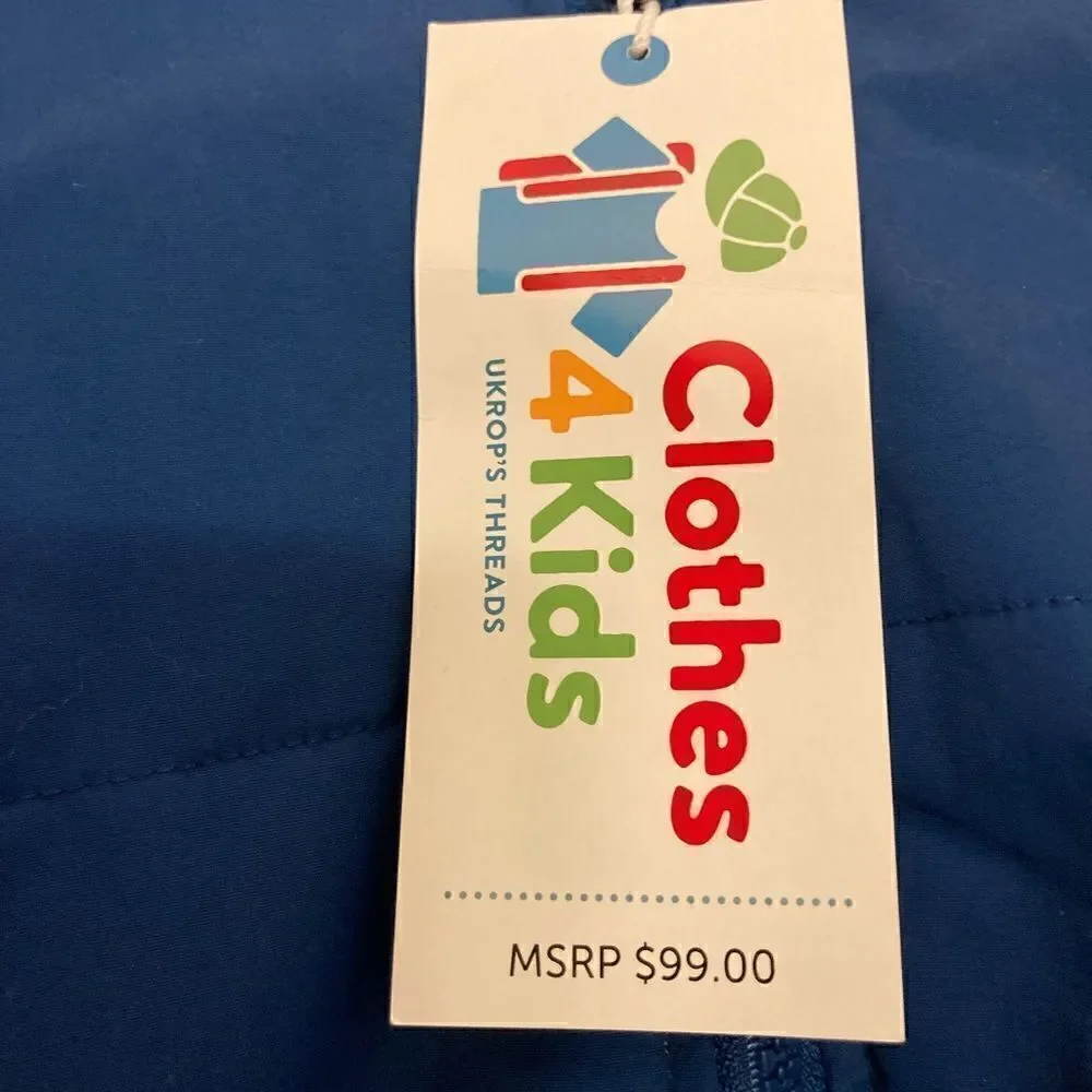 MENS CLOTHES by UKROPS / BLUE INSULATED ADULT LG/ NWT - MAKES A GREAT GIFT